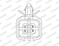 Wagner Lambdasonde Regelsonde FüR Chevrolet Spark 1.0 1.2 Aveo SchräGheck