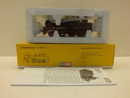 BRAWA 40354 HO DC STEAM DAMPFLOK T11 BR74 K.P.E.V. 2-6-0 7502 NOS BOXED (OO3209) | Condition: New: Other (See Details)