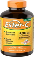 American Health Ester-C with Citrus Bioflavonoids 500 mg 240 Caps Exp 03/2028