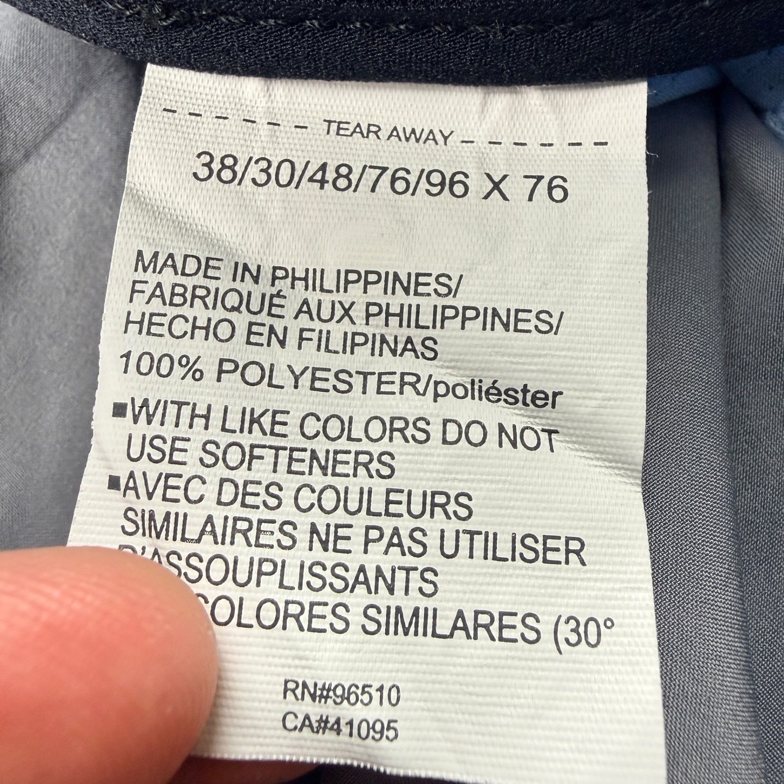 Under Armour Mens Golf Pants Light Blue Flat Front Performance 38x30 Solid thumbnail 5