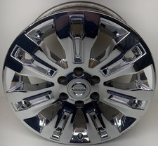 2014 2015 Nissan Armada 2017 2018 Titan 20” OEM Chrome Clad Wheel Part #62703
