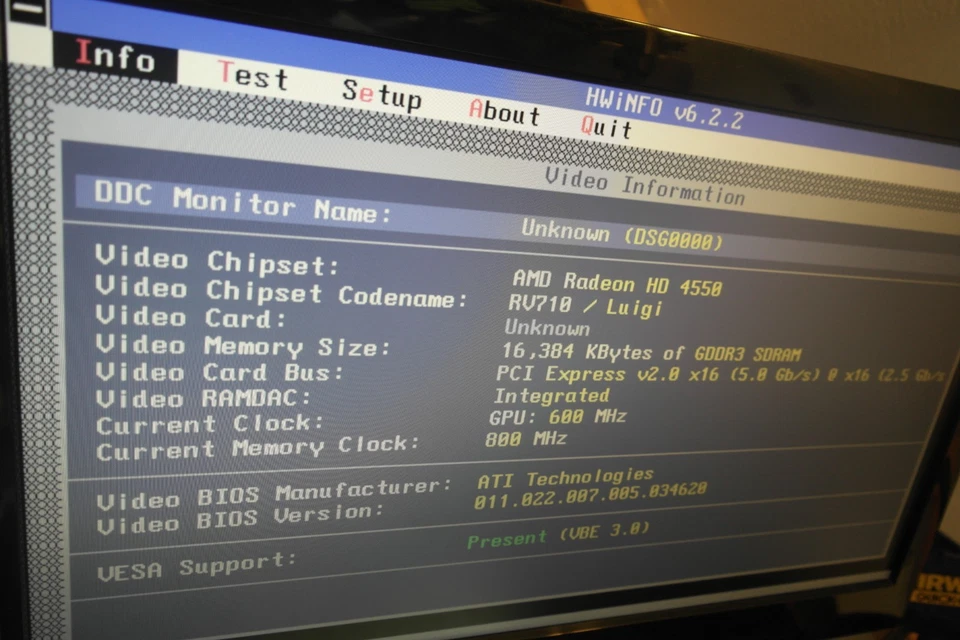 DELL HD ATI Radeon 4350 512 MB 03y14f Display port DP DVI PCI e - Image 2 of 4