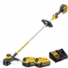 Dewalt DCM561PBS 18V Brushless String Trimmer with 2 x 4.0Ah Battery & Charger