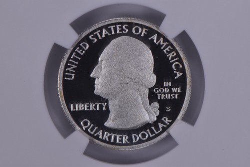 PF70 2014-S ATB Smoky Mountains Silver Quarter Limited Edition Set NGC *5576 - Picture 4 of 5