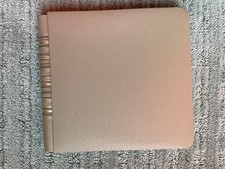 Creative Memories 7x7 Scrapbook Photo Album Beige Tan Khaki  Decoration