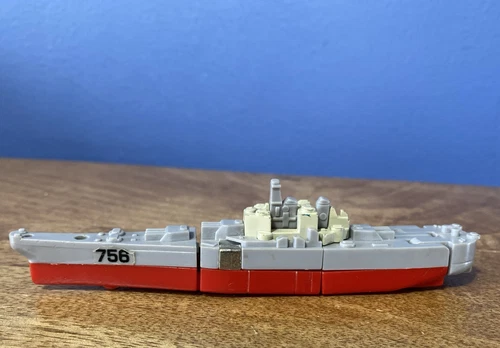 Vintage GoBots Man-O-War Machine Battleship  MR-54 1985 Bandai Japan