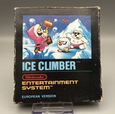 ebay® Auktion 336712531178 | Nintendo NES Spiel Ice Climber Modul und Schuber PAL European Version OVP Thumbnail of ebay® auction 336712531178 | Nintendo NES Spiel Ice Climber Modul und Schuber PAL European Version OVP