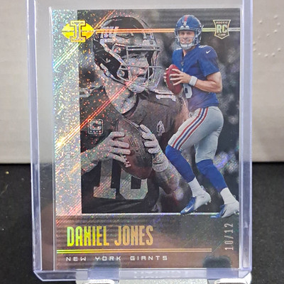 2019 Panini Illusions Eli Manning/Daniel Jones #2 Trophy Wild Card /12 RC