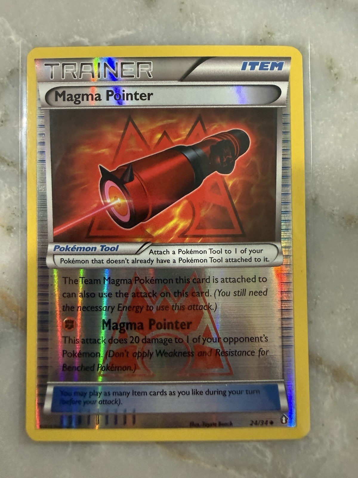 Magma Pointer 24/34 Double Crisis Reverse Holo