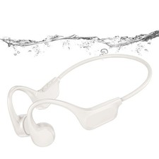Bone Conduction Bluetooth Headphones-SurfAudio, IP68 Waterproof Swimming Head...