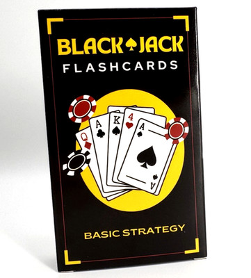 Blackjack Basic Strategy Flashcards for Beginners Casino Game Learning Cards