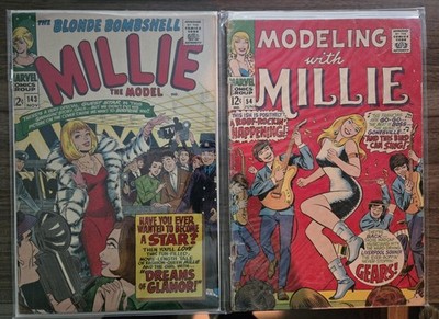 Modeling with Mille #54 & Millie the Model #143