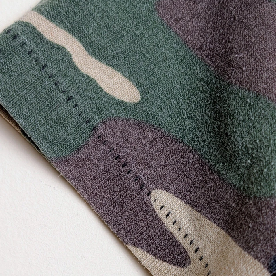 Винтажный камуфляж камуфляж Woodland 80-х одиночный стежок ребенка ясельного возраста рубашка 2T-3T - Изображение 3 из 4