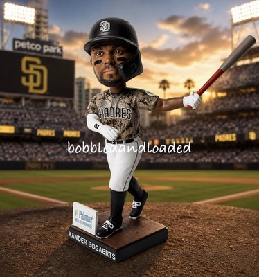 ⭐︎ささっきー　MLBパドレスXander Bogaerts選手ボブルヘッド 💥 ⚾️Padres Xander Bogaerts Bogey Goes Boom Bobblehead 6/09/26