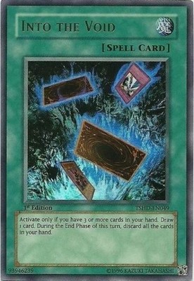 Yugioh! LP Into The Void - TSHD-EN049 - Ultra Rare NM