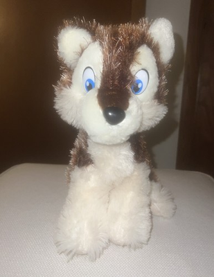#ad Classic Toy Co Brown Husky Plug Dog Stuffed Animal 11” $16.49