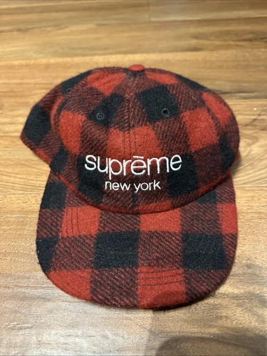 Plaid chapeau Supreme Woolrich FW16