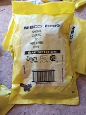 Lot of 10 Nibco PressG Couplings 1/2" Press x Press PCH600-DS Copper 