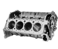 Chevrolet Performance 383 Bare Block Engine 9.025 In. Deck Height