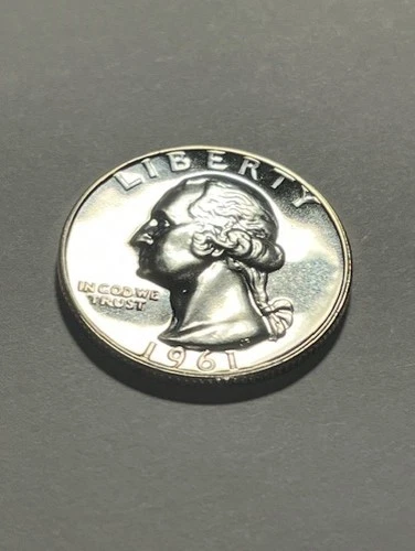1961 Washington Silver Quarter Proof #17026
