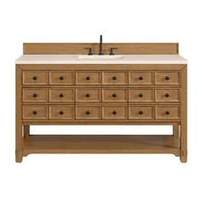James Martin Vanities 505-V60S-3EMR Malibu 60" - Amber Birch
