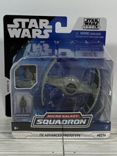 Star Wars Micro Galaxy Squadron Series 10 Tie Advanced Prototype  0214