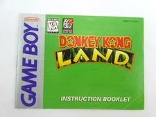 Donkey Kong Land (Nintendo Game Boy) Instruction Booklet ~ Manual ONLY