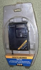 Sony Cassette Recorder TCM-S64V NEW Pressman Voice Operated VOR Handheld