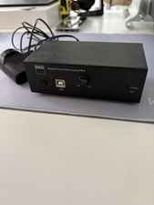 NAD PP 4 Digital Phono USB Preamp, 2-Ch Stereo RCA In/Out, Black