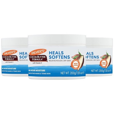 3-Pack Palmer's Cocoa Butter Solid Lotion - Ultimate 48-Hour Skin Moisturizer