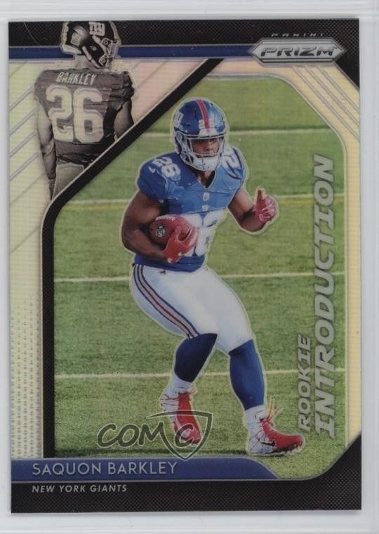 2018 Panini Prizm Rookie Introduction Saquon Barkley #RI-2 0m89