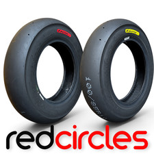 KINGTYRE K00 SOFT SUPER SOFT SLICK TYRE PAIR 10" PIT BIKE SUPERMOTO MINIGP