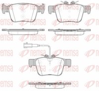 Remsa BremsbeläGe Bremsbelagsatz Hinterachse FüR Alfa Romeo Stelvio 949_ 949