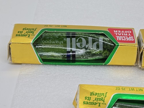 Menge 3 Vintage 1970er Prell Shampoo Tube Neu aus altem Lagerbestand Sonderprobegröße 0,75 Unzen LESEN - Bild 5 von 9