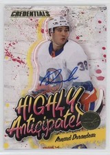 2023 Upper Deck Credentials Highly Anticipated Arnaud Durandeau #HA-9 Auto 0u1c