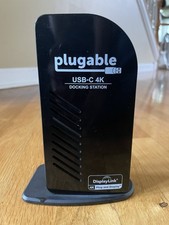 PLUGABLE USB-C 4K TRIPLE DISPLAY Docking Station UD-ULTC4K -No POWER Adapter