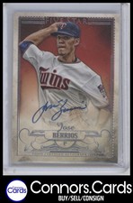 Jose Berrios Rookie Auto 2016 Topps Five Star #FSA-JBE Minnesota Twins