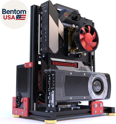 DIY Aluminium Pc Open Case Computer Chassis Test Bench Support Water Cooling Sup