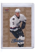 Kevin Bieksa 2007-08 Fleer Ultra Gold Medallion Parallel Card #10