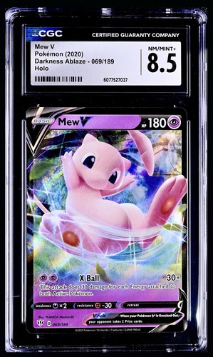 Mew V graded CGC 8.5 for sale on eBay