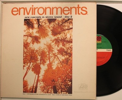N/A Lp Environments (New Concepts In Stereo Sound - Disc 2) on Atlantic - Vg++