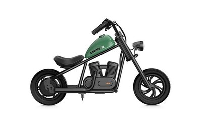 HYPER GOGO C12A Cruiser Model Electric Bike Motorcycle For Kids US Basic - Green
