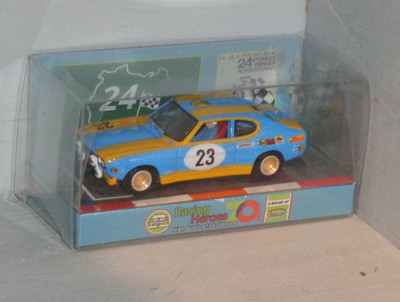 B4Slot Racing Heroes 70s #7061 Ford Capri RS2600 24h Nürburgring 1972 blau-gelb