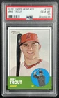 MIKE TROUT PSA 10 2012 TOPPS HERITAGE #207 ANGELS 6836