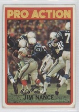 1972 Topps Pro Action Jim Nance #119 00jz