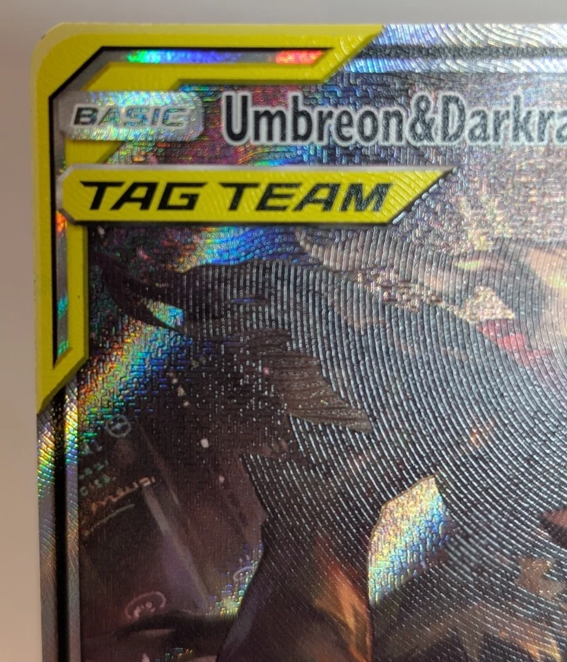 Umbreon & Darkrai GX SM241 Tag Team Black Star Promo 2020 Pokemon Card NM - Image 2 of 4