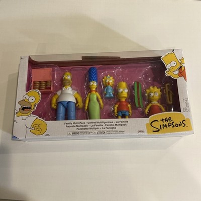 THE SIMPSONS FAMILY MULTI-PACK  5  JAKKS 5 PACK BART HOMER MARGE 2025 NIB