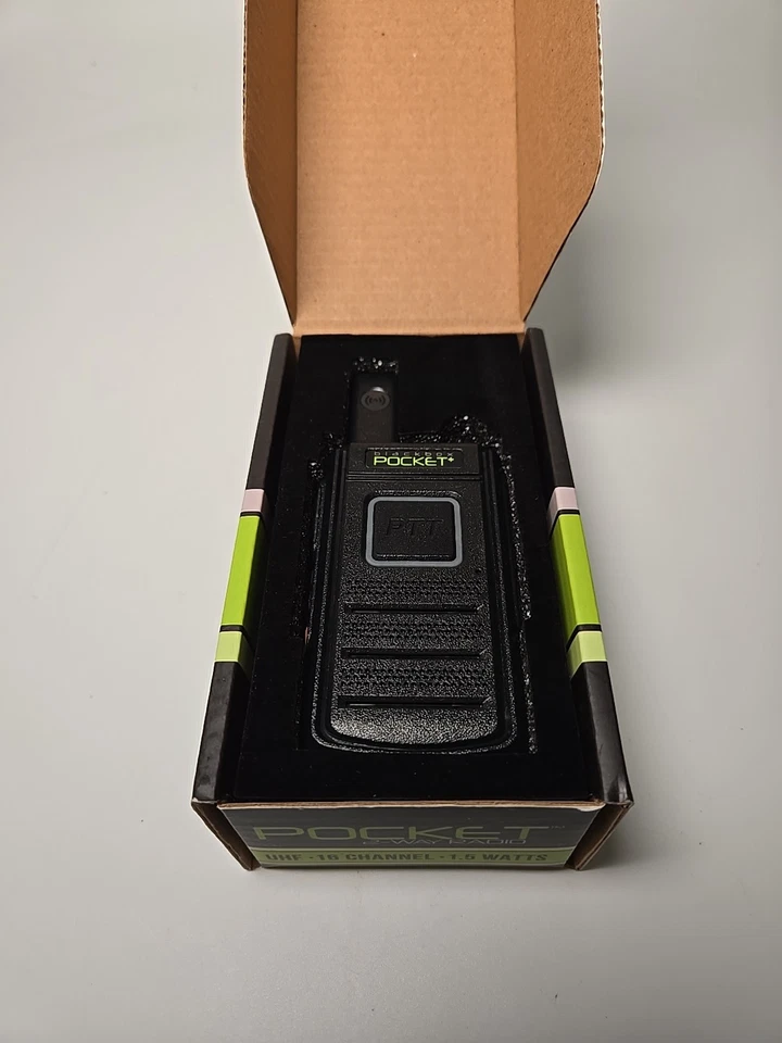 BLACKBOX POCKET PLUS + 16 Channel UHF Two Way Portable Radio Updated Version - Image 2 of 3
