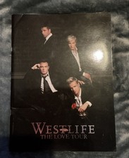 Westlife The Love Tour Programme