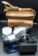 Sony Mavica MVC-CD1000 2.1MP Digital Camera with Sony CDR's For Parts or Repair